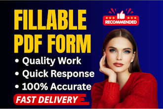 create fillable pdf form or design and convert your pdf form