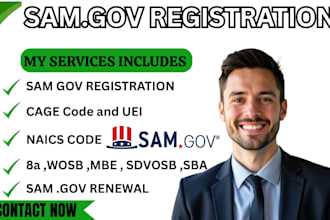 sam gov, nonprofit registration, llc registration, uei, cage code, naics code