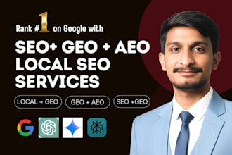 optimize local seo geo and aeo for your unranked website