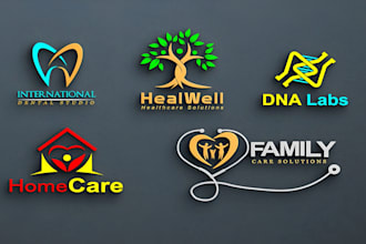 make a outstanding medicine, chemical, lab, herb, dna logo