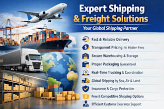 handle your global freight forwarding by sea, air, and land