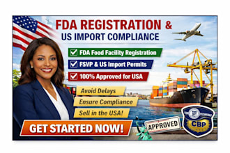 do fda food facility registration and fsvp compliance USA