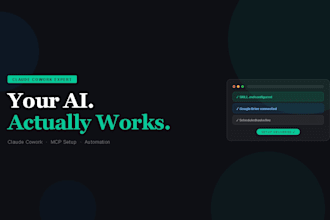 set up claude cowork expert consultant, teach claude cowork ai agent integration