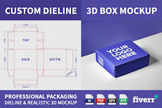 create custom stand up pouch dieline die cut template zipper pouch