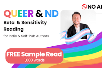 beta read your book with detailed feedback