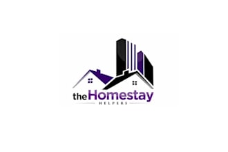 make motivation home property logo for the home stay helpers