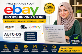 manage ebay dropshipping store autods and product research