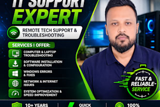 fix your computer or laptop issues remotely