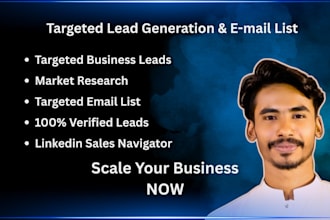 do b2b lead generation and targeted email list building