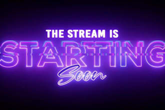 design professional twitch overlay, webcam, panels and stream screens