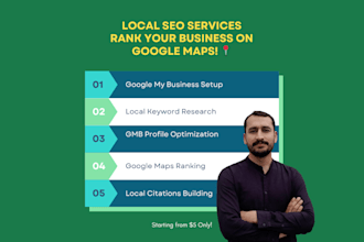 do local SEO to rank your business on google maps and local search