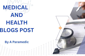 write health, medical, and first aid blog content