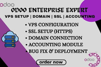 install odoo enterprise vps domain SSL setup odoo accounting bookkeeping module