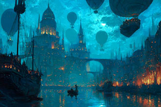 hand paint environment art