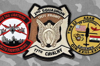 do military and tactical badges patches logo for you