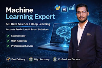 do machine learning, deep learning, ai model, data analysis and prediction