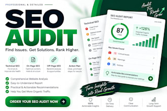 do a detailed SEO audit with help of screaming frog