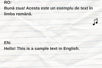 translate from romanian to english and english to romanian