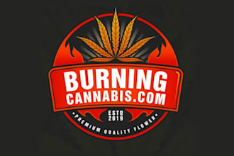 do medical cannabis weed marijuana hemp cbd oil logo