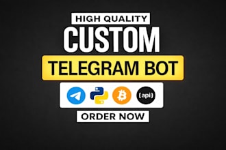 create custom crypto telegram bot