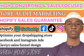 boost shopify sales, shopify sales funnel, shopify SEO, shopify marketing VA