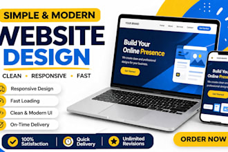 build a basic responsive website landing page