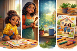 children book illustration african american children book children picture book