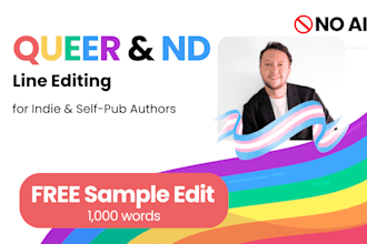 line edit your book for clarity and style