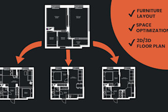 design a smart floor plan and space planning layout