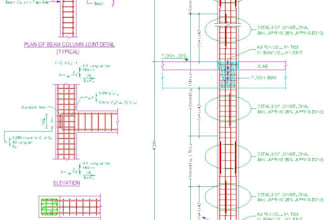 provide professional structural detailing using autocad