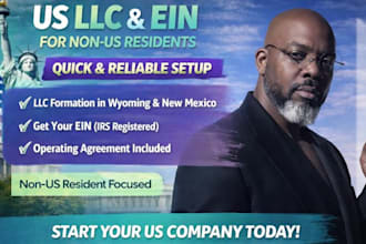 us llc nonprofit ein number scorp ccorp wyoming nex mexico llc registeration
