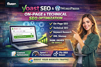 do yoast seo, on page, and technical to rank on google