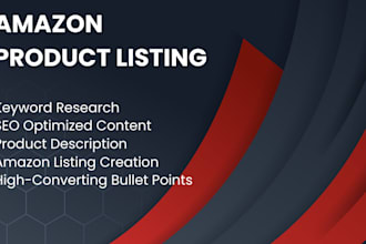 create optimized product listing that sell