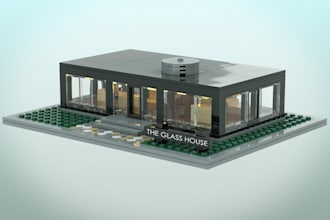 design custom lego moc model, cars, houses with step by step PDF instructions