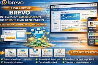do brevo integration setup brevo website integration brevo CRM automation