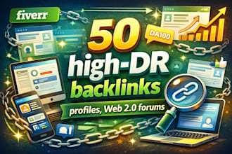 30 manual high DR backlinks