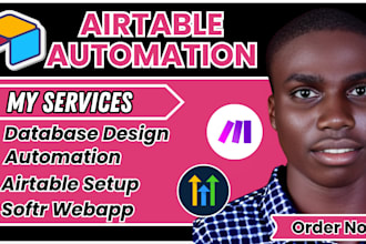 airtable automation airtable database CRM softr webapp ai workflow expert