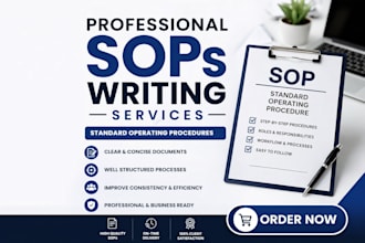 create professional sops writing and iso compliant business sops
