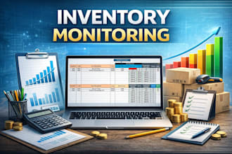 create a automated inventory tracking template in excel