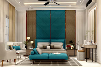 create photorealistic 3d interior rendering and visualization