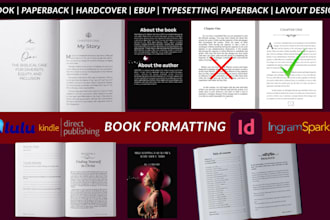book formatting, paperback formatting, ebook formatting, kindle formatting,ebook