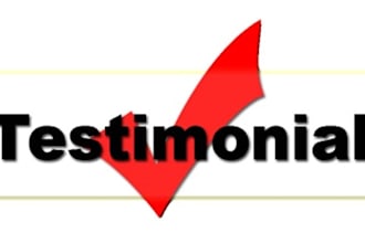 comment on your website and give you a positive review