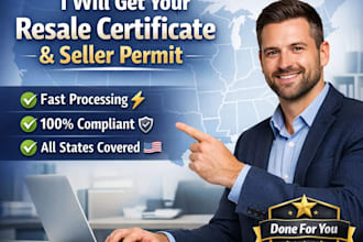 get resale certificates and seller permits in all US states