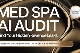 audit your med spa for ai automation revenue opportunities