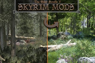 create edit or port custom skyrim mod weapon and armor or fallout 4 game mods