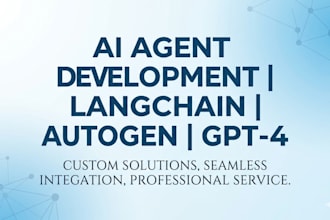 build an ai agent or multiagent system using langchain or autogen