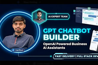 create gpt chatbot web app with openai integration for your business