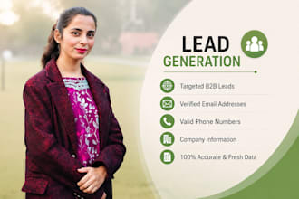 do b2b lead generation, linkedin leads, and verified email list building