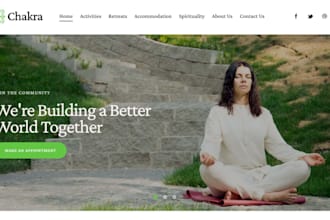 design squarespace wellness retreat website yoga coach membership website