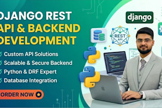 build django rest API and backend